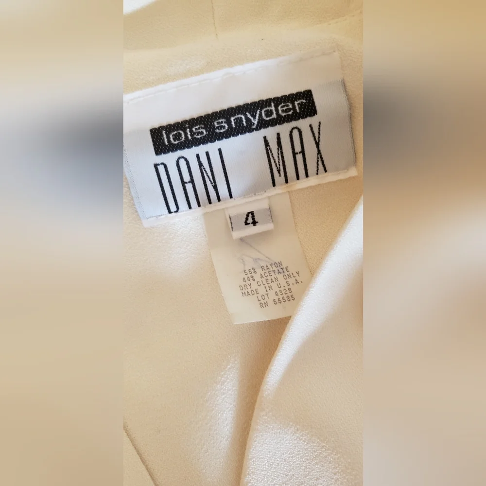 Vintage Pantsuit by Lois Snyder Dani Max - Picture 16 of 16